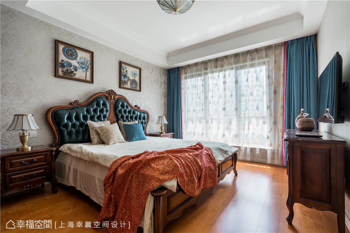 幸福空间 幸赢空间 装修设计 白领 收纳 80后 小资 室内设计 上海装修 卧室图片来自幸福空间在106平，重拟空间比例享受好时光的分享