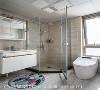 客浴设计

以定制玻璃淋浴房做为设计主轴，一方面加强使用的便利与安全性，同时也增加有限空间的功能性！