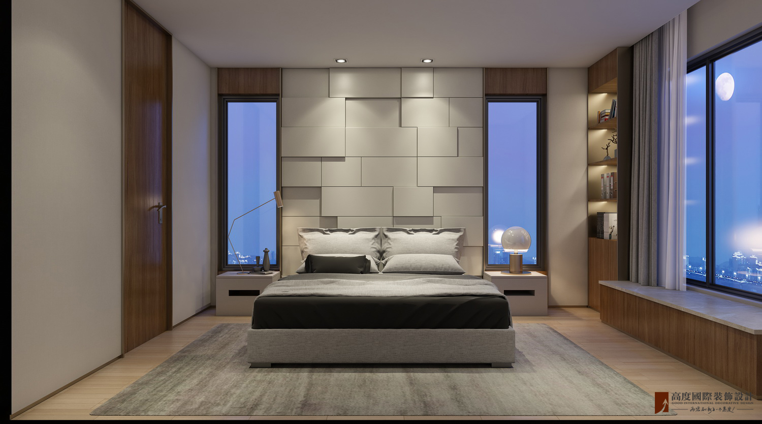 卧室图片来自北京高度国际-陈玲在温哥华森林新中式别墅的分享
