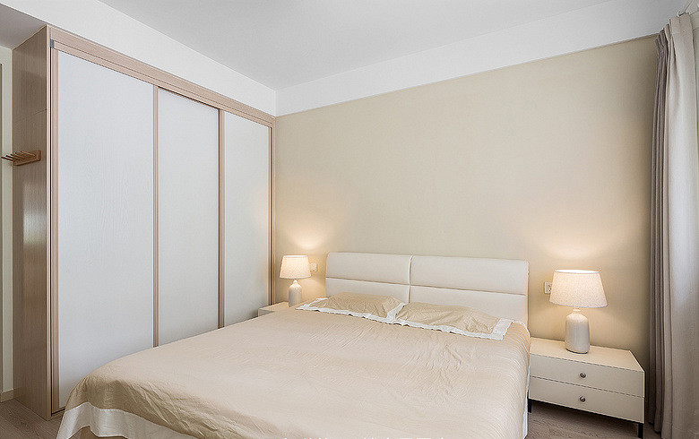 卧室图片来自家装大管家在心灵的港湾 105平现代简约3居的分享