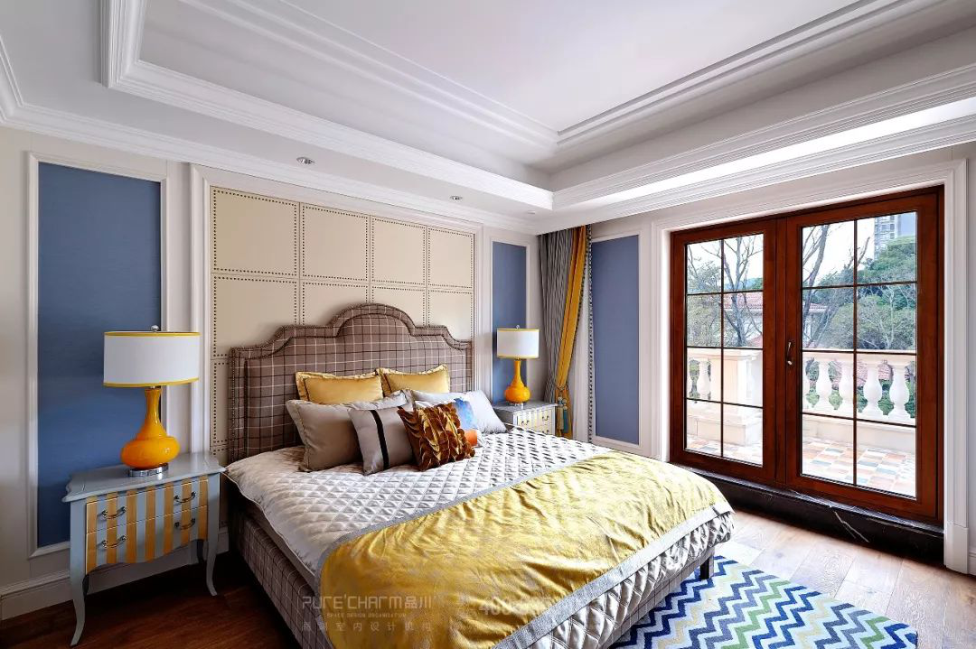 卧室图片来自品川室内设计在品川设计丨奢宅、气度的分享