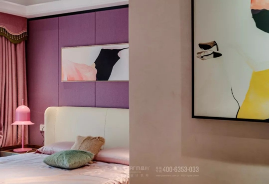 卧室图片来自品川室内设计在品川设计| 打造满室春光潋滟的分享