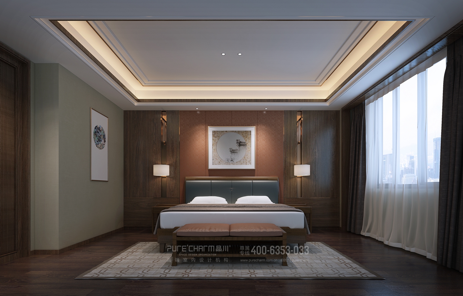 卧室图片来自品川室内设计在品川设计|福清私人别墅设计的分享