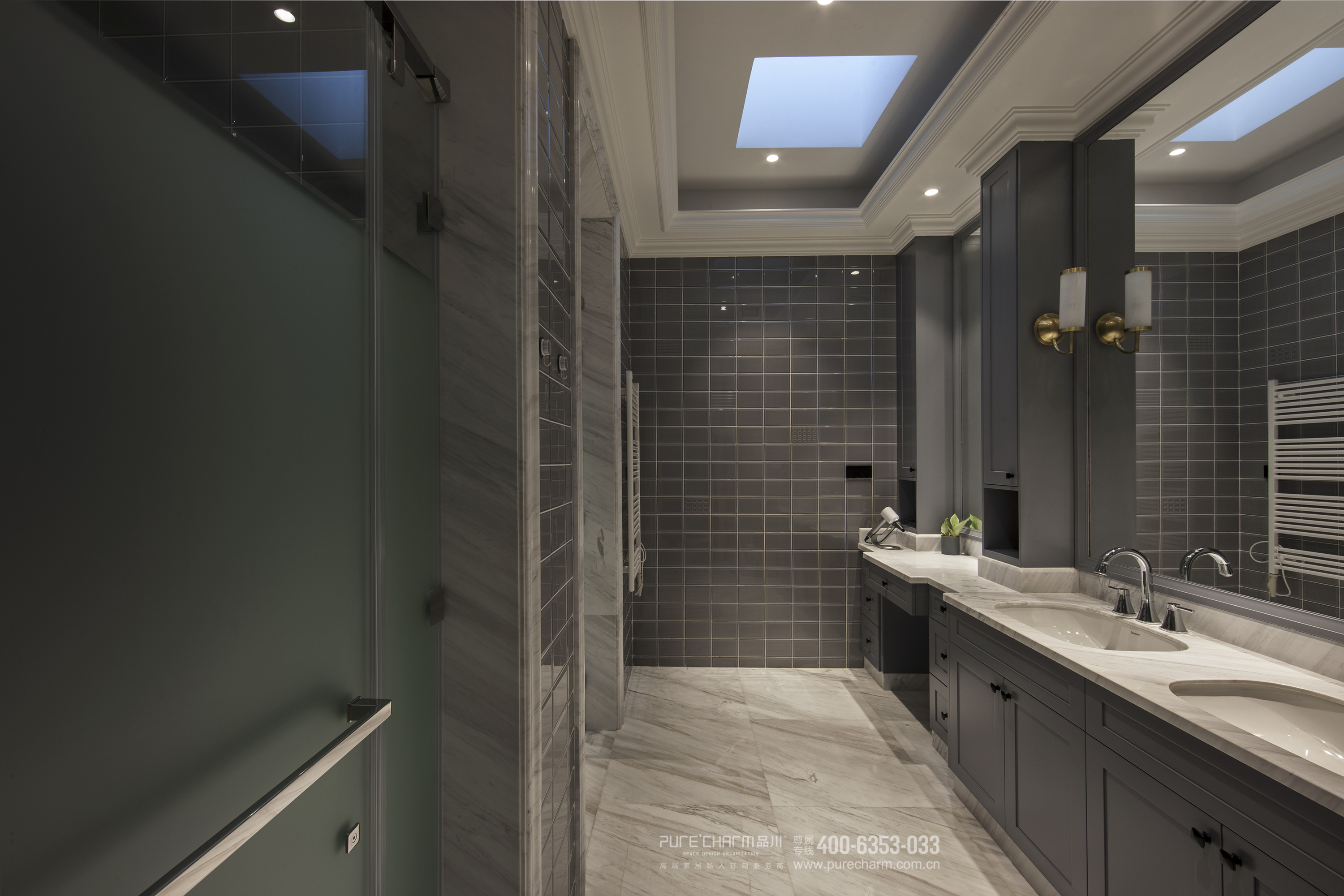 卫生间图片来自品川室内设计在品川设计|惊艳你的高级灰设计的分享
