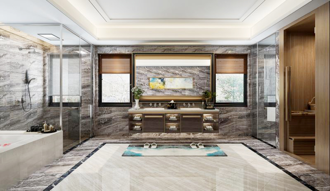 别墅 新中式 卫生间图片来自穆森设计在MSD穆森设计机构--银湖别墅的分享