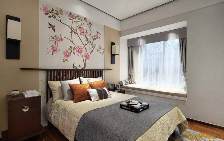 卧室图片来自武汉申阳红室内设计在海赋江城的分享