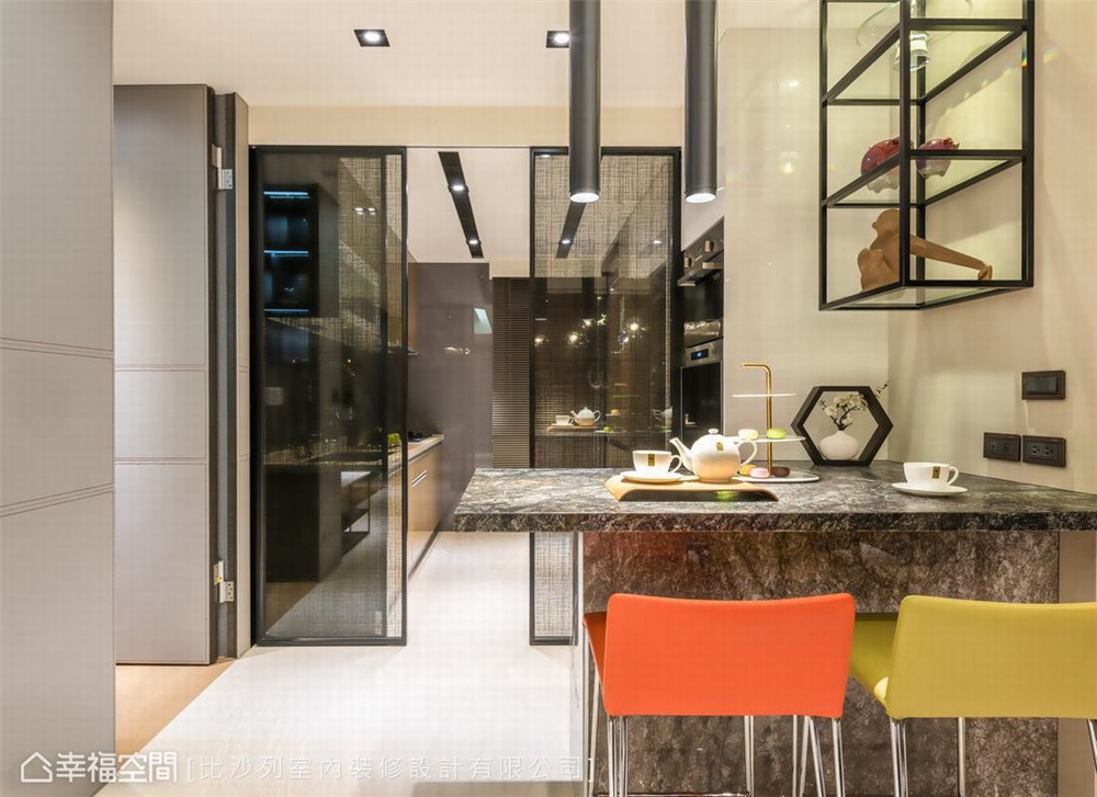 装修设计 装修完成 现代风格 厨房图片来自幸福空间在142平，拥抱绿意时尚休闲宅的分享