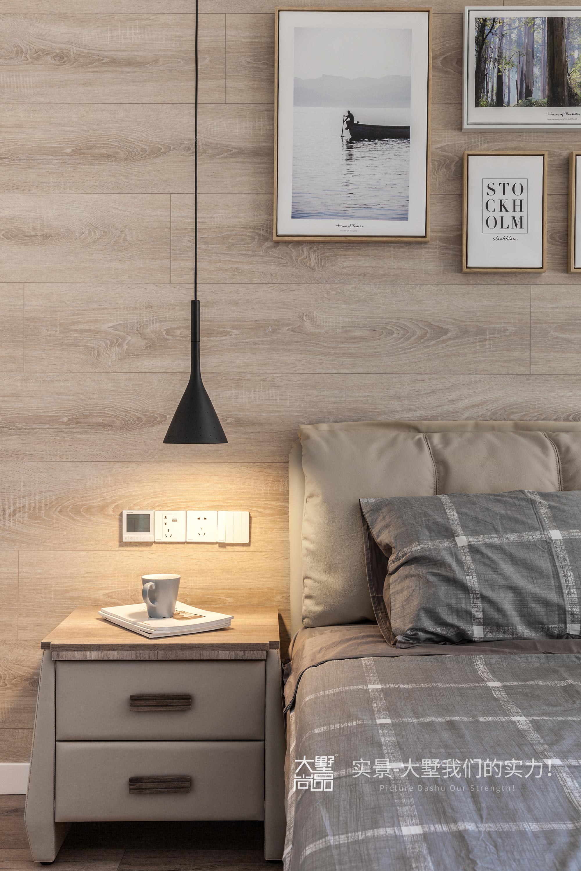 卧室图片来自大墅尚品-由伟壮设计在原木北欧，生活这样优雅舒心的分享