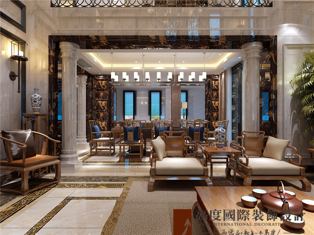 高度国际 别墅 装修设计 八仙别墅 其他图片来自北京高度国际-陈玲在八仙别墅——东韵西情的分享