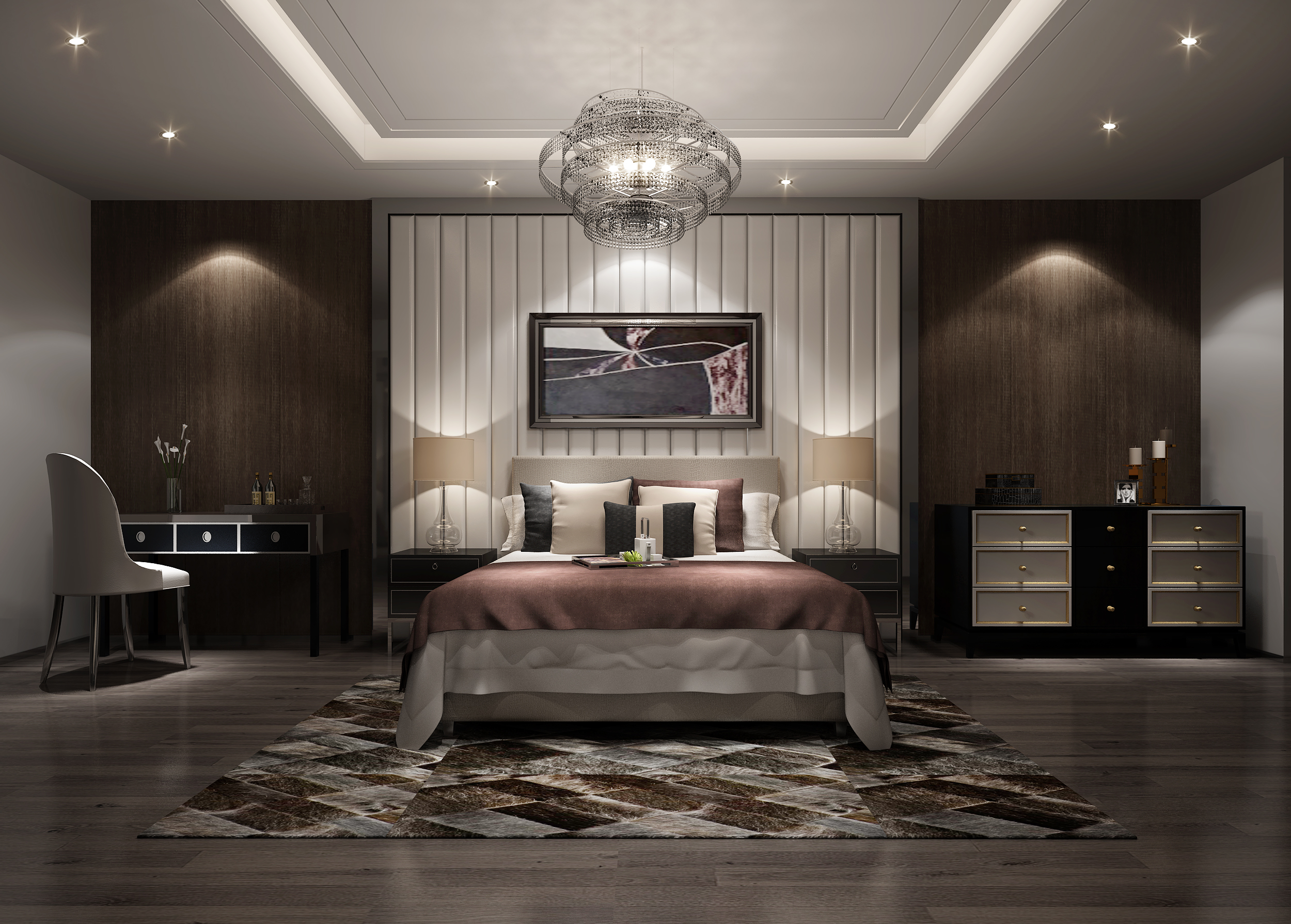卧室图片来自北京高度国际在京基鹭府--时尚现代简约的分享