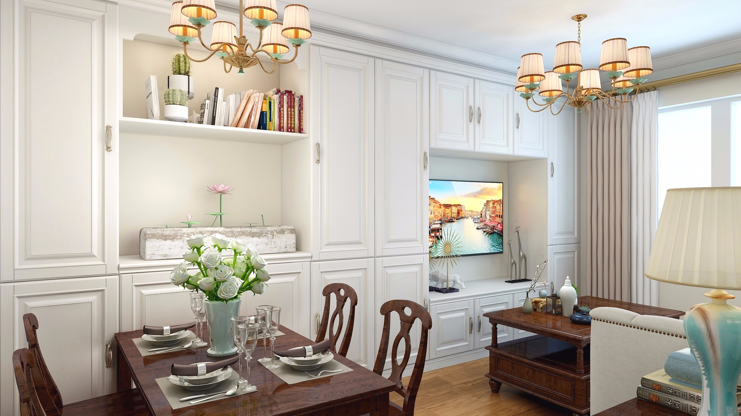 欧式 混搭 二居 旧房改造 80后 客厅图片来自徐春龙设计师在美式咖啡的分享