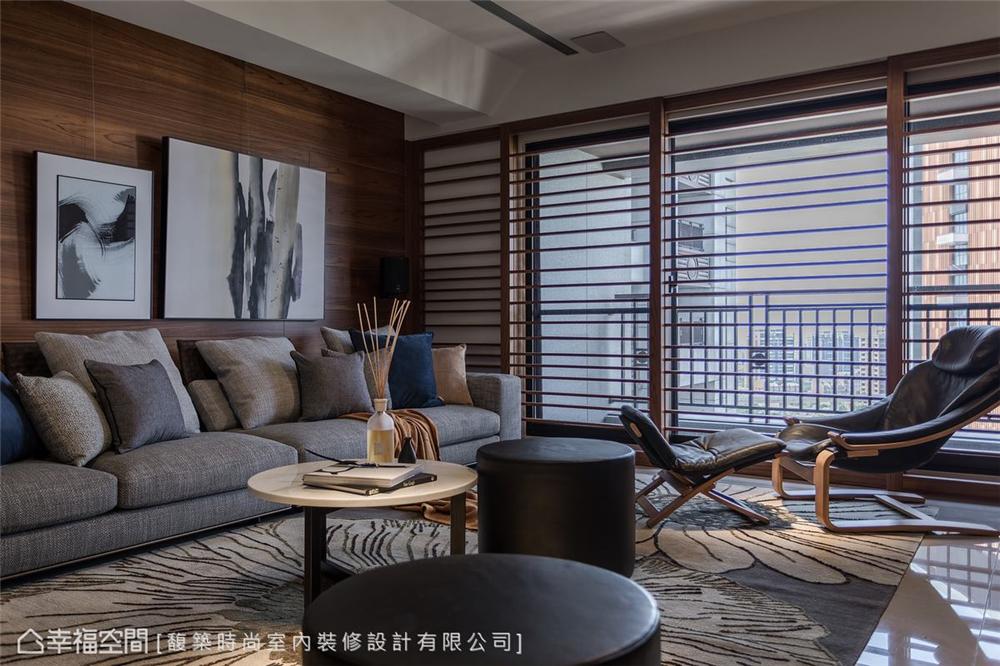 装修设计 装修完成 现代风格 客厅图片来自幸福空间在264平，木石疗愈 温馨度假宅邸的分享