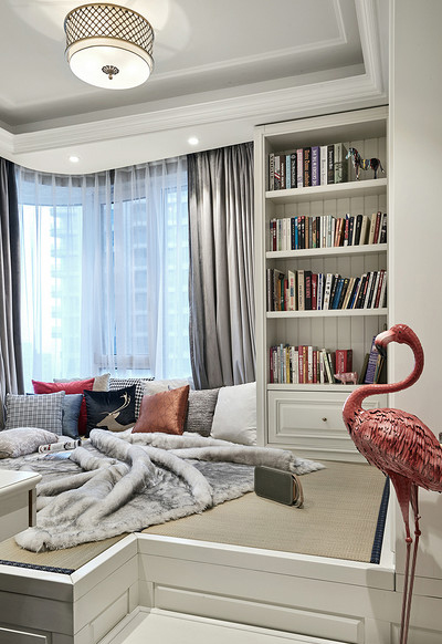 书房图片来自家装大管家在135平端庄优雅3居 休闲舒适氛围的分享