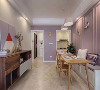 灰粉色设计总能带给我们惊喜，处处充满新意，此款灰粉色家居的业主一定是一个很浪漫的人，暖色调柔和且舒心，灰色柔和优雅，打造浪漫实用居室，是个温馨浪漫之家。