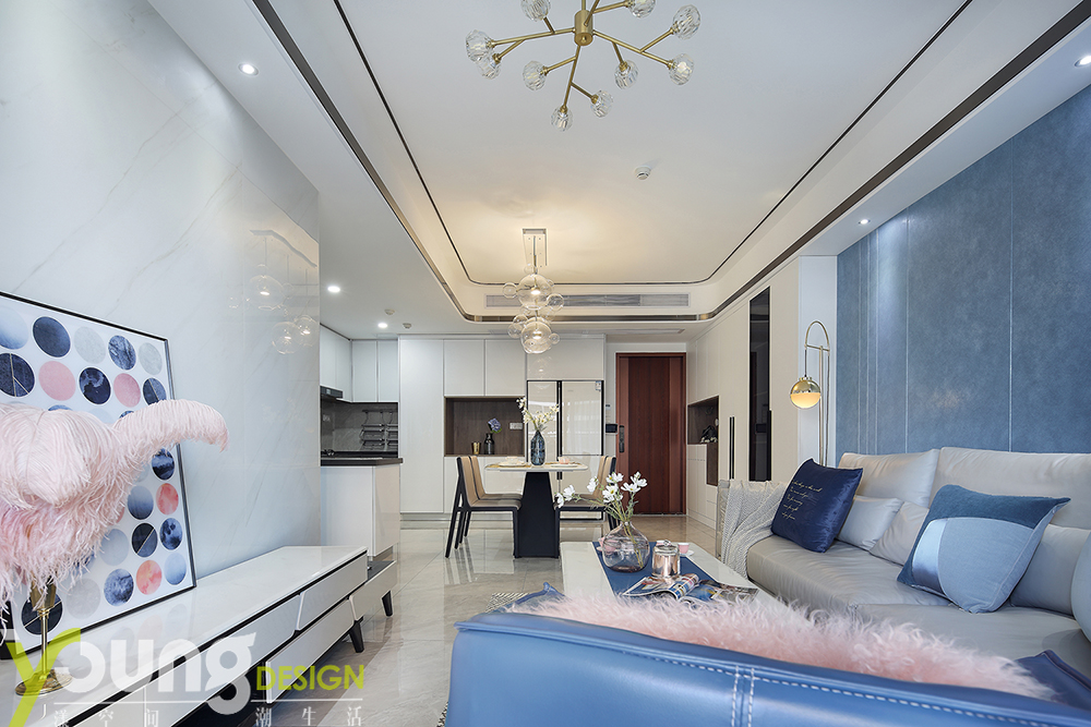 客厅图片来自漾设计在漾设计Young Design｜《识途》的分享