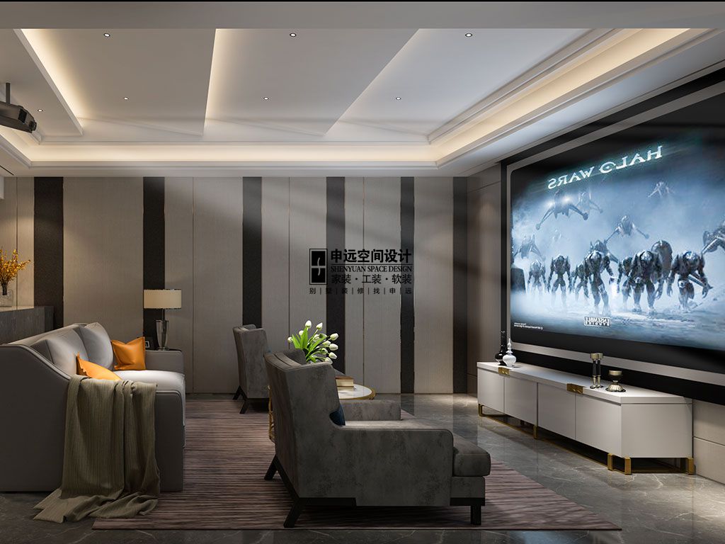 别墅 新中式 简约 现代中式 其他图片来自申远空间设计北京分公司在现代中式风格的分享