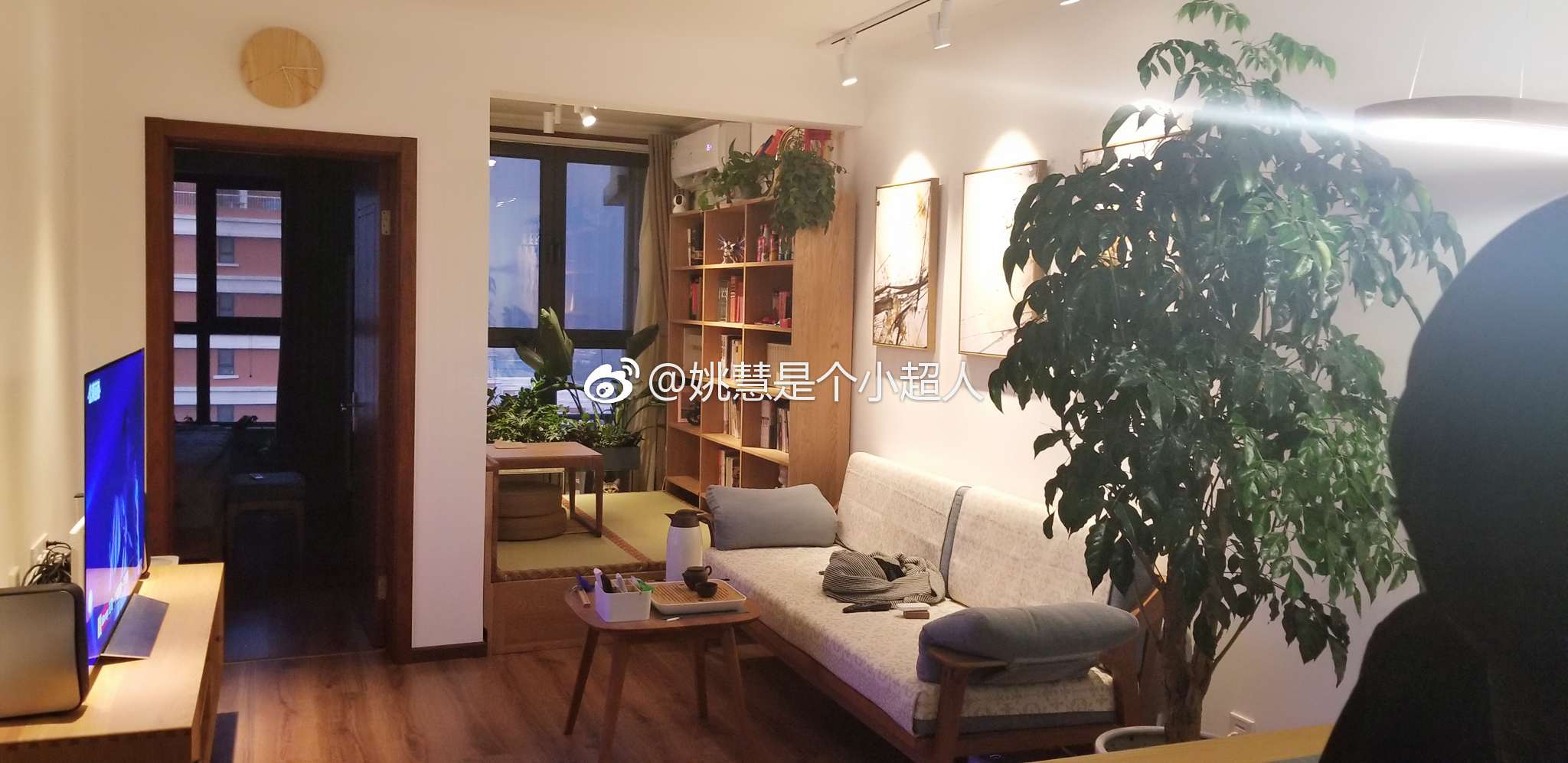日式风格 旧房改造 小资 二居 客厅图片来自北京今朝装饰在写意生活的分享