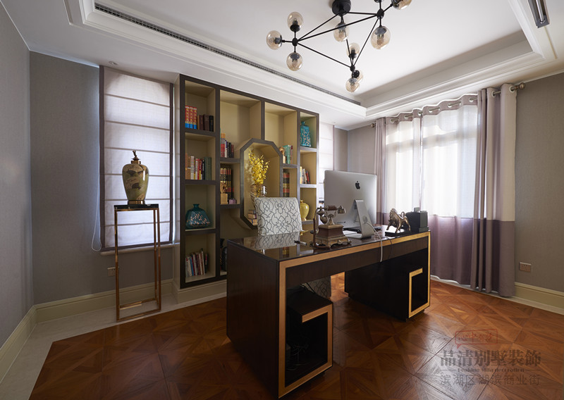 别墅 客厅 卧室 厨房 餐厅图片来自别墅装修设计师在太湖锦绣园480㎡后现代的分享