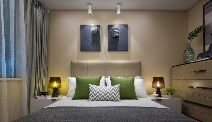 三居 卧室图片来自云南俊雅装饰工程有限公司在蓝光水岸公园的分享