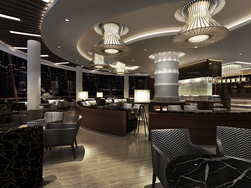 酒店设计 餐厅图片来自智尚设计在上海商务酒店装修设计效果图的分享