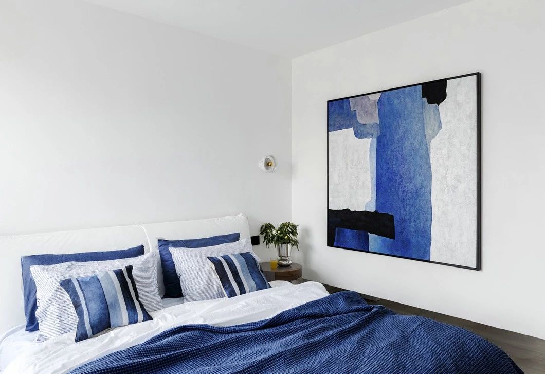 简约 黑白 现代 全案设计 半包 全包 卧室图片来自鹏友百年装饰在个性极简风的分享