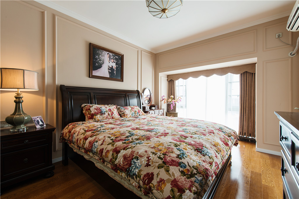 三居 旧房改造 收纳 美式 卧室图片来自北京今朝装饰在美式一家的分享