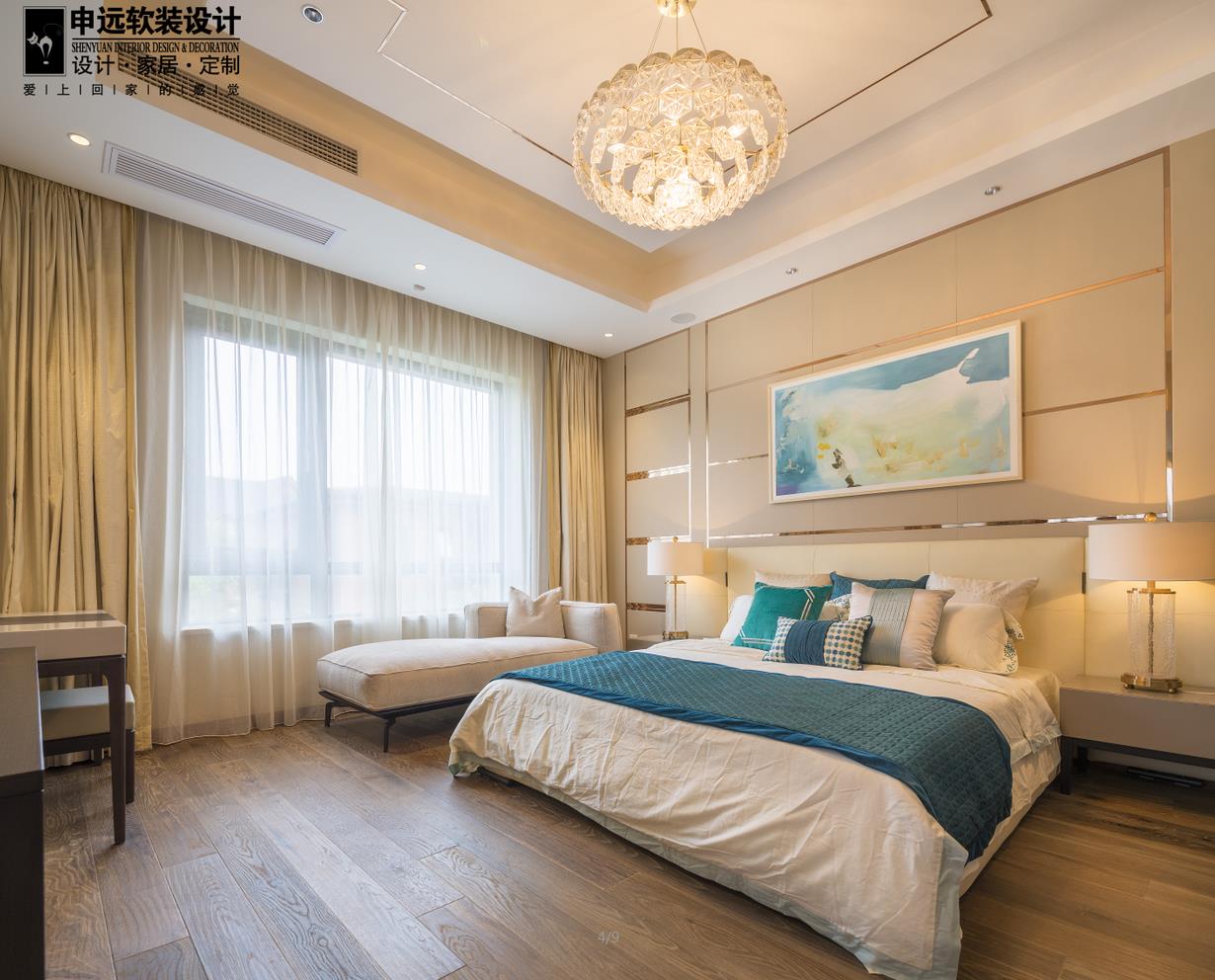 简约 三居 现代 软装 卧室图片来自申远空间设计北京分公司在北京申远空间设计-软装实景拍摄的分享