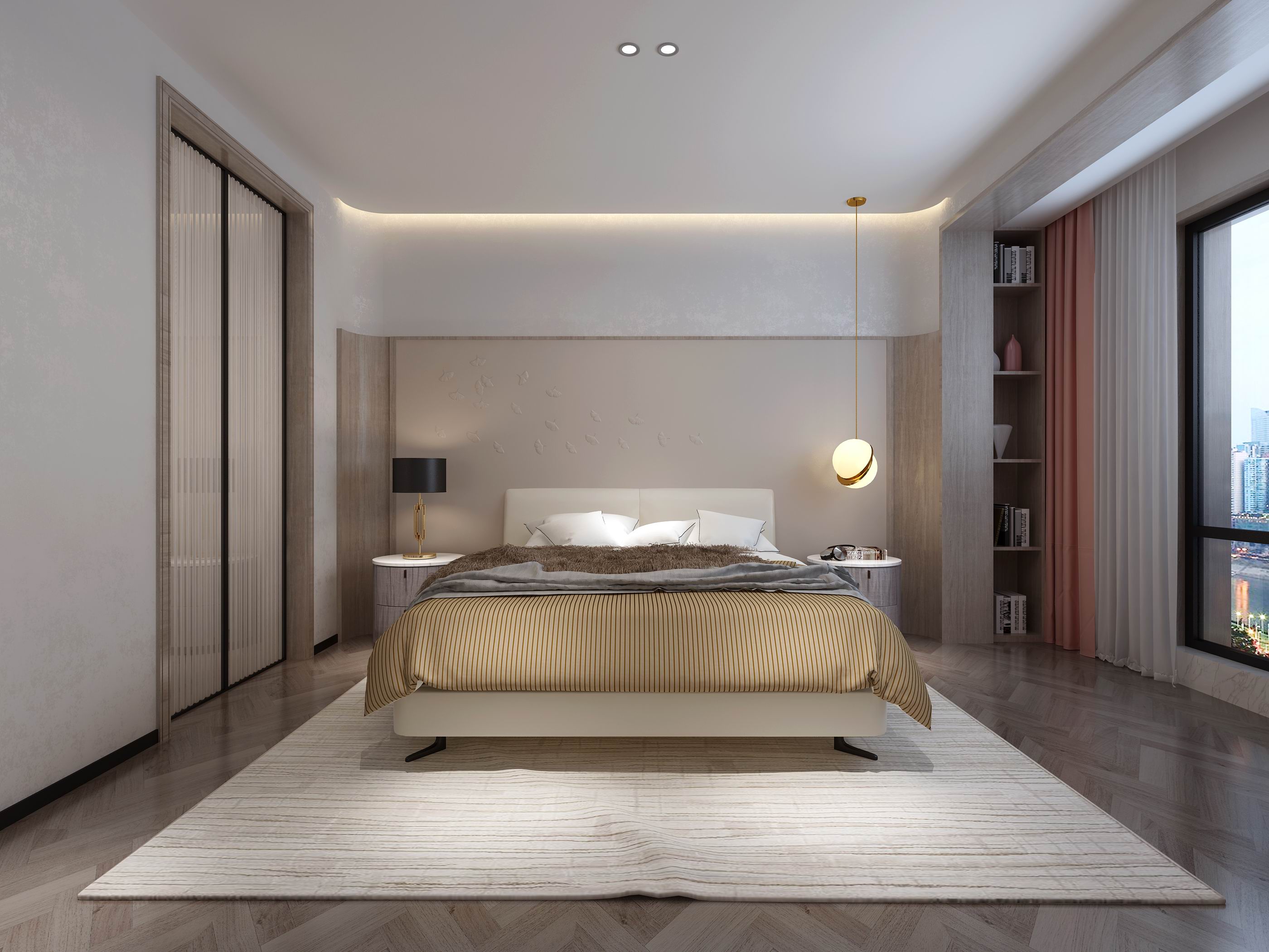 卧室图片来自无锡别墅设计s在别墅528㎡阿卡迪亚现代简约案例的分享
