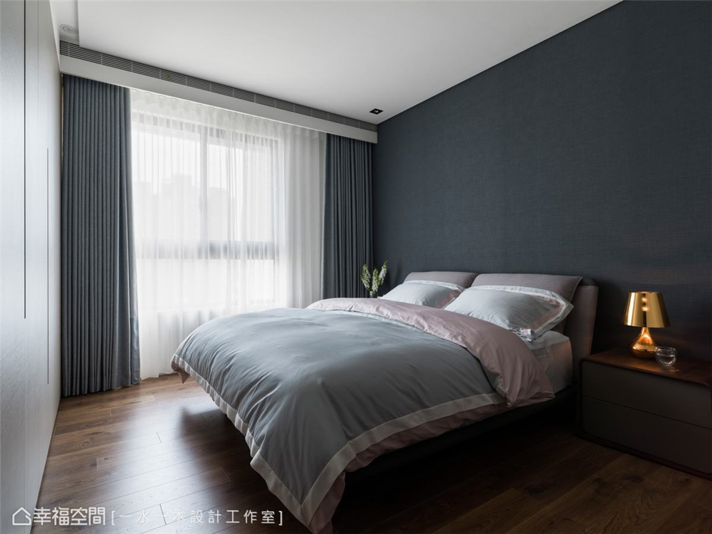 装修设计 装修完成 现代风格 卧室图片来自幸福空间在149平，日系禅风机能好宅的分享