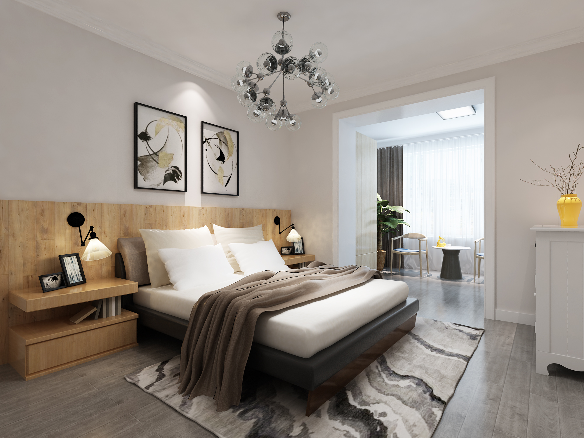 卧室装修选择铺木地板 温馨又大方 - 装修保障网