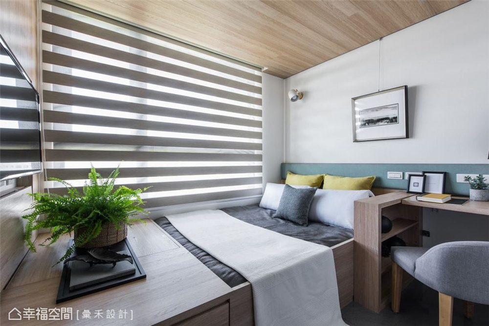 装修设计 装修完成 休闲多元 卧室图片来自幸福空间在79平，满足对家的幸福期待的分享