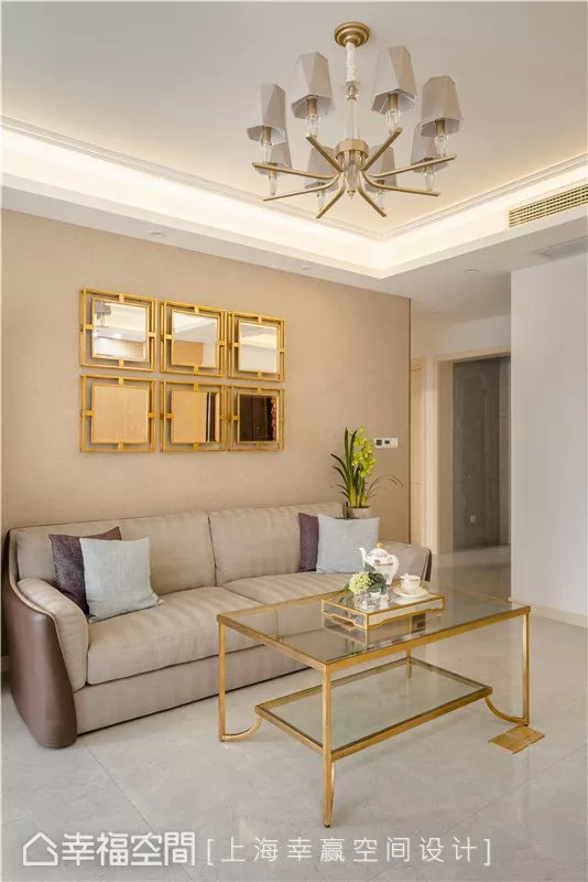 室内设计 幸赢设计 上海设计 客厅图片来自幸福空间在日光滃漫下，勾绘和美当代居家的分享