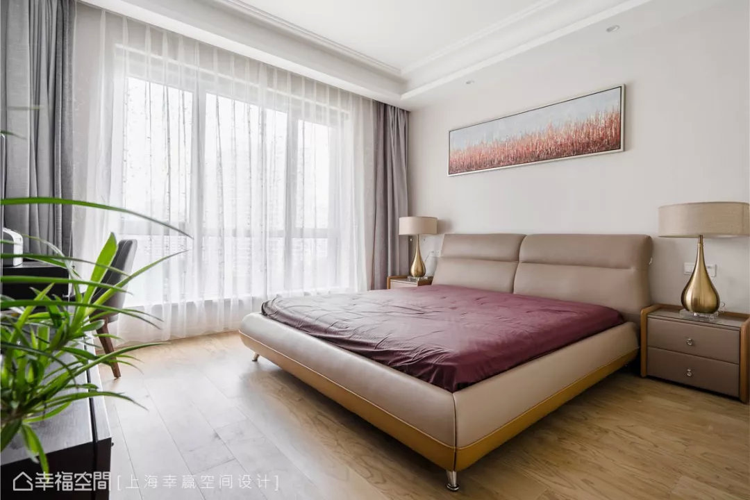 室内设计 幸赢设计 上海设计 卧室图片来自幸福空间在日光滃漫下，勾绘和美当代居家的分享