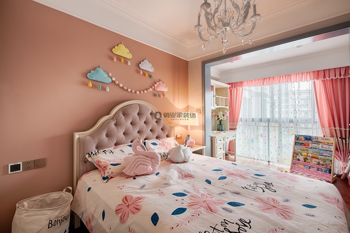 美式 简约 80后 儿童房图片来自俏业家装饰在国宾城四室|现代美式风格装修的分享