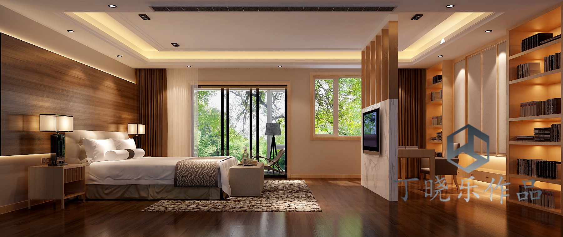 卧室图片来自北京高度国际在卓锦万代--原木色的现代风格的分享