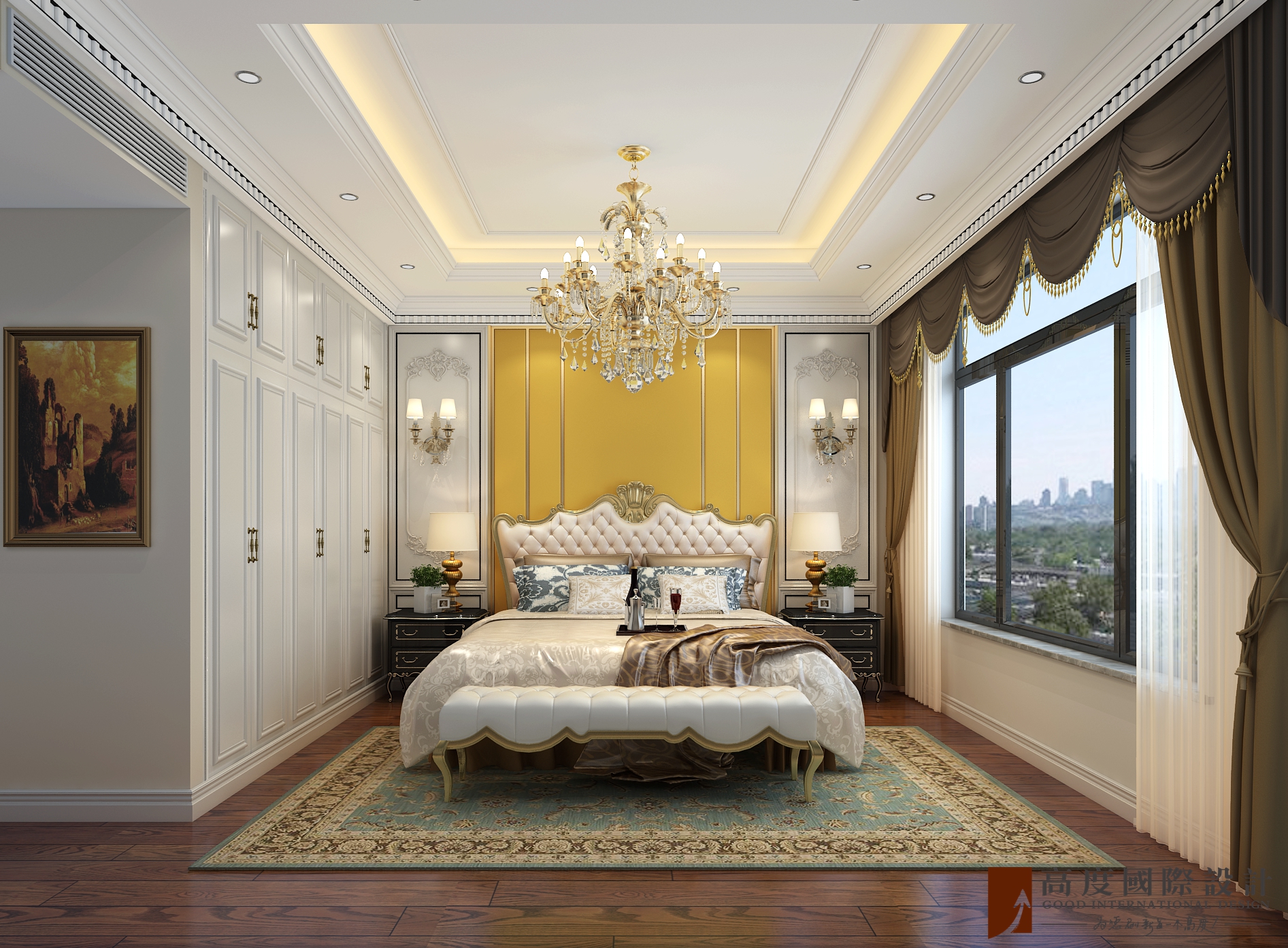 卧室图片来自北京高度国际在国誉府---法式新古典的分享