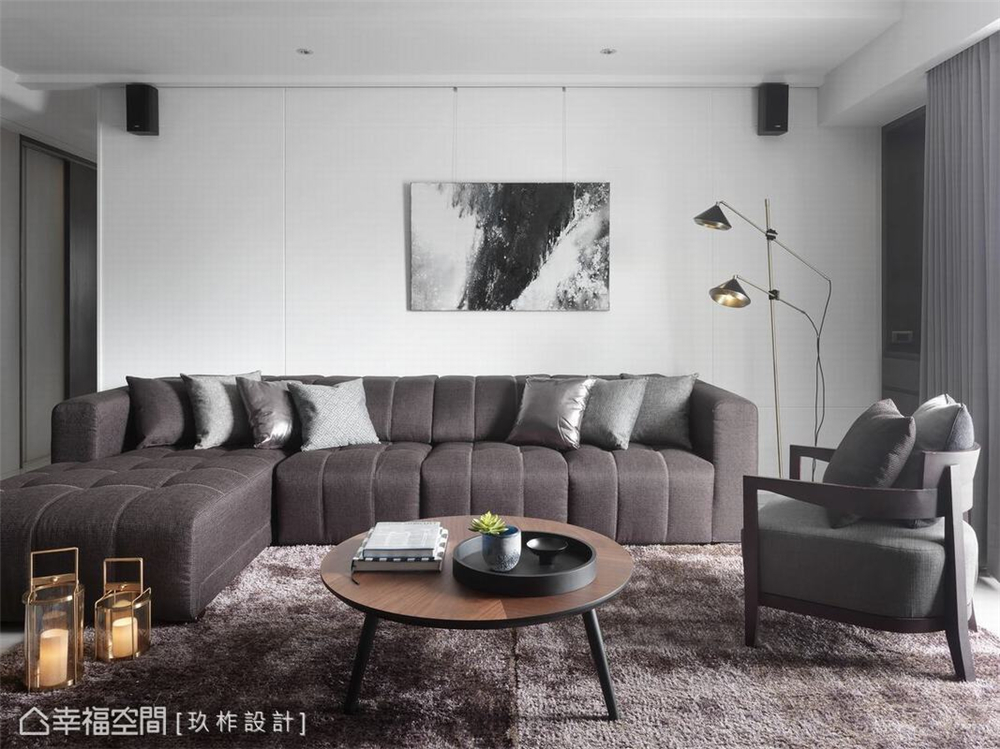 装修设计 客厅图片来自幸福空间在149平， 现代简约宁静私宅的分享