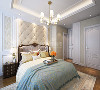 卧室以和谐淡雅的色彩为主，采用素雅柔和的欧式壁纸，简洁的家具，使得空间更加的惬意和浪漫，给人不尽的舒适感。