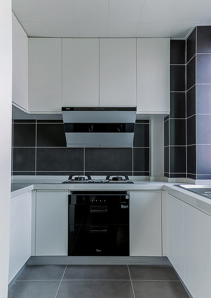 厨房图片来自家装大管家在舒适的家 78平简约现代时尚空间的分享
