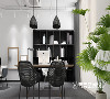 总经理办公室利用灯光的布置，营造出一个非常时尚高端的氛围。金属材质的桌椅、置物架等器具极具轻奢感，在美观之上更突出实用性。