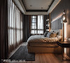 柔和采光
两侧窗户饰以柔美窗帘作为搭配，让自然光进入室内转换为温柔光感，营造舒心的睡眠氛围。