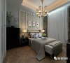 卧室设计同样简约大气，温馨雅致，舒适的装饰搭配柔白的色彩，和谐统一，又美又自然。