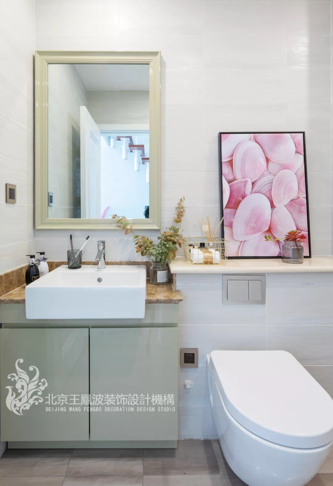 简约 卫生间图片来自王凤波设计机构在《甜美夏日》王凤波装饰的分享