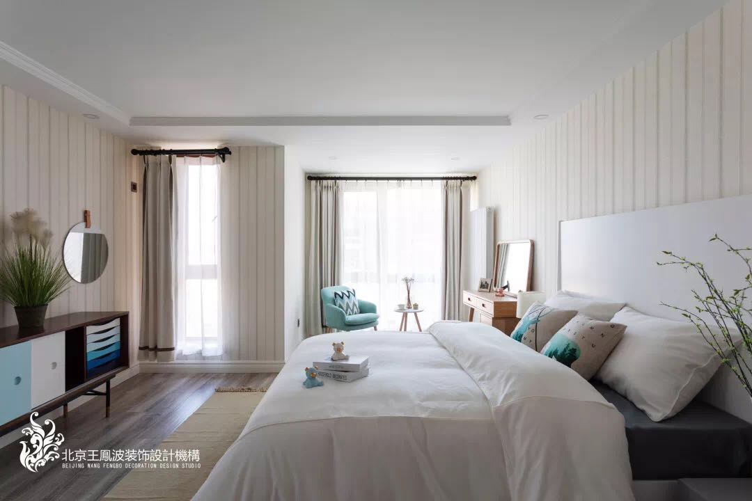 卧室图片来自王凤波设计机构在《 锦上流年》王凤波装饰的分享