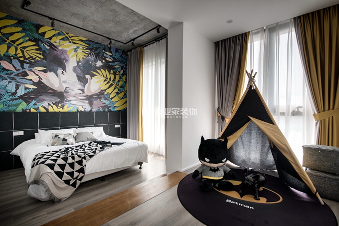 简约 现代 民宿 现代风格 卧室图片来自俏业家装饰在重庆喜马拉雅大平层现代风格装修的分享