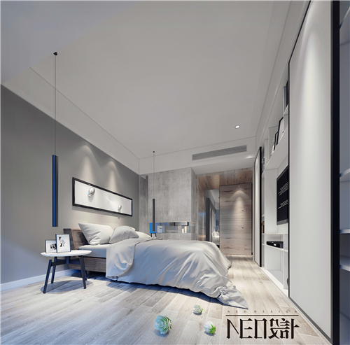 现代 三居 白领 收纳 旧房改造 80后 小资 卧室图片来自尼欧 | NEO设计在尼欧—《灰姑娘》的分享