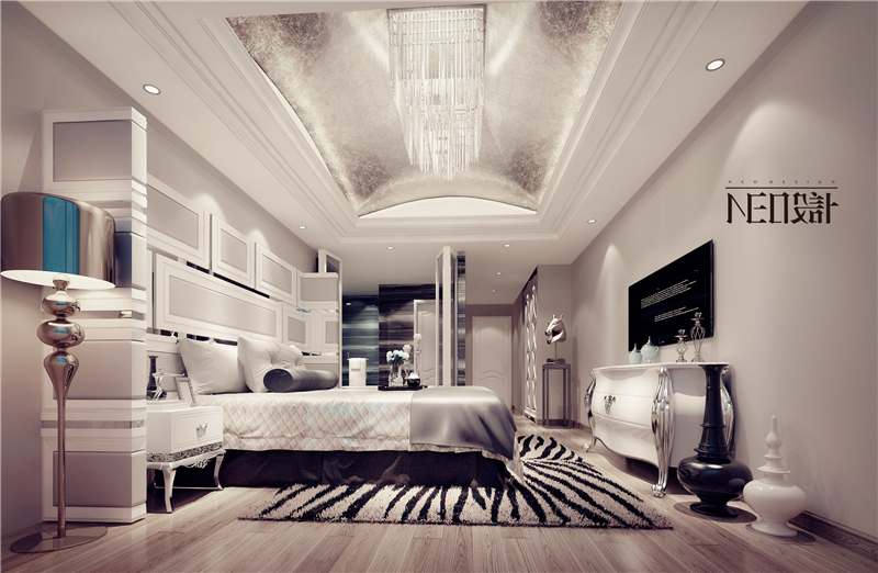 美式 收纳 旧房改造 80后 小资 福州设计师 尼欧设计师 卧室图片来自尼欧 | NEO设计在尼欧—《雅奢素影》的分享