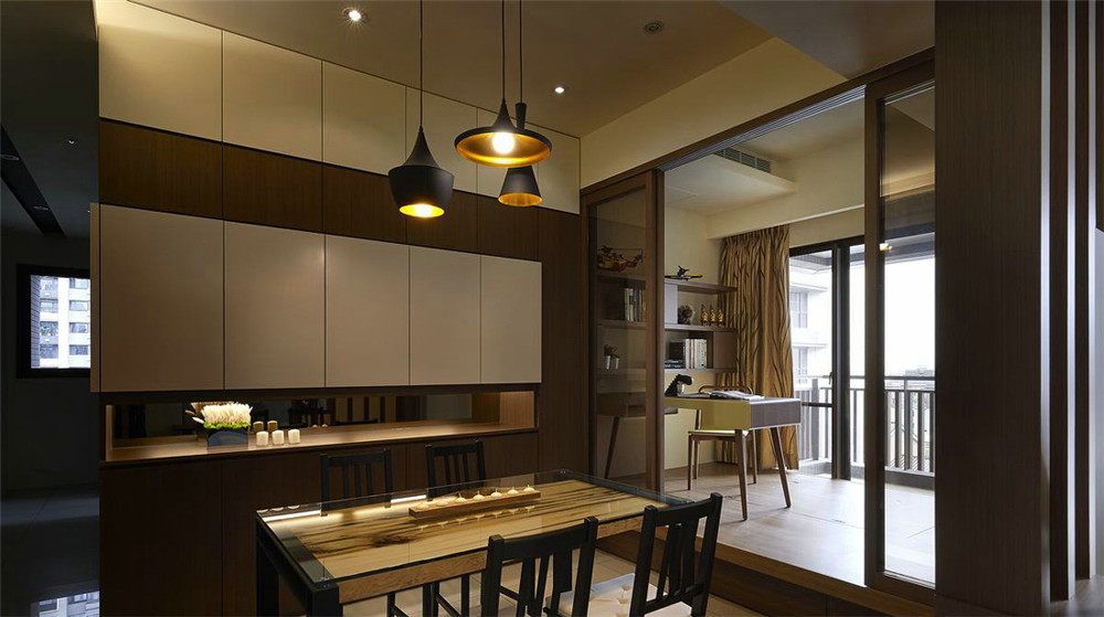 小资 80后 旧房改造 收纳 白领 三居 餐厅图片来自今朝小伟在145平米日式的分享