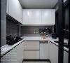 灰白厨房看似简单，但搭配比例大有讲究。以白为主色，灰色墙砖便成了视觉焦点；以灰为主题，白色橱柜便成了亮点，一眼望去：干净、清爽、简约。颜值高又方便实用的厨房才配得上好的厨艺！