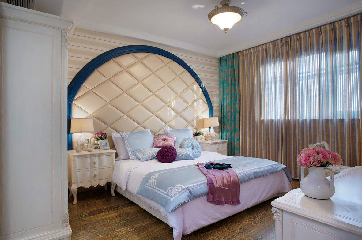 二居 白领 收纳 旧房改造 小资 80后 卧室图片来自今朝小伟在地中海风格体现出优雅舒适的分享